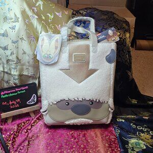 Loungefly Avatar: The Last Airbender Appa Tote Bag Momo Charm